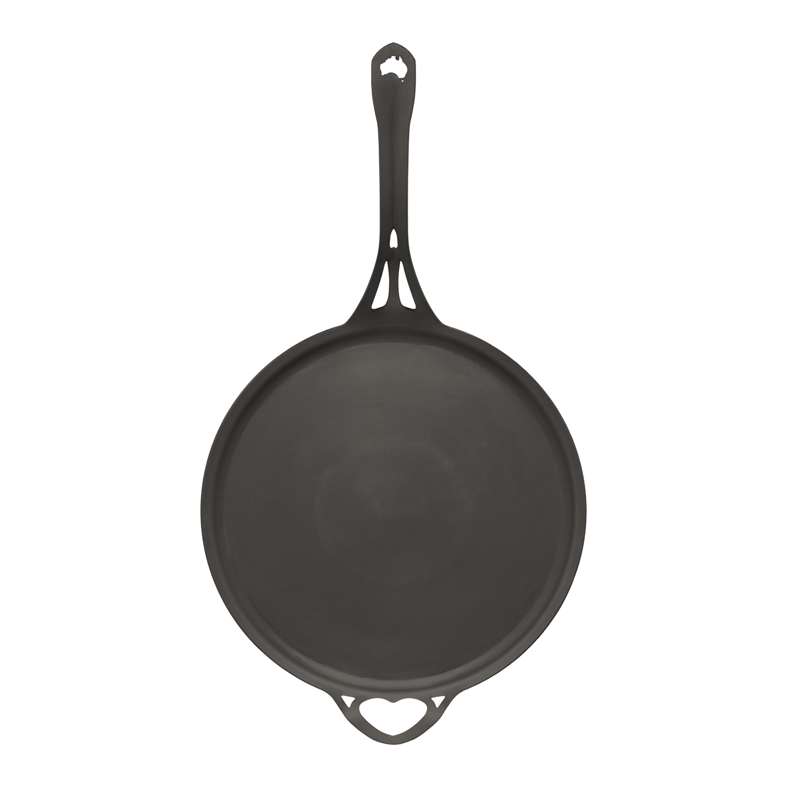 Solidteknics AUSION™ 31cm XHD Crêpe Pan STEEL & GLASS