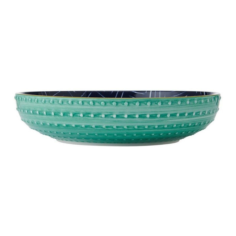 Mikasa Coupe Pasta Dinner Bowl 21cm Indigo Chevron