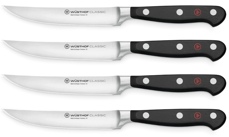 Wusthof Steak Knife Set of 4 FORGED - Made in Germany