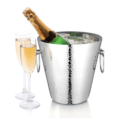 Avanti Hammered Double Wall Champagne Bucket 23 x 23cm S/S