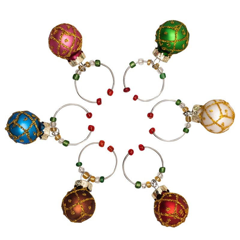 AVANTI WINE CHARMS - BAUBLES SET OF 6