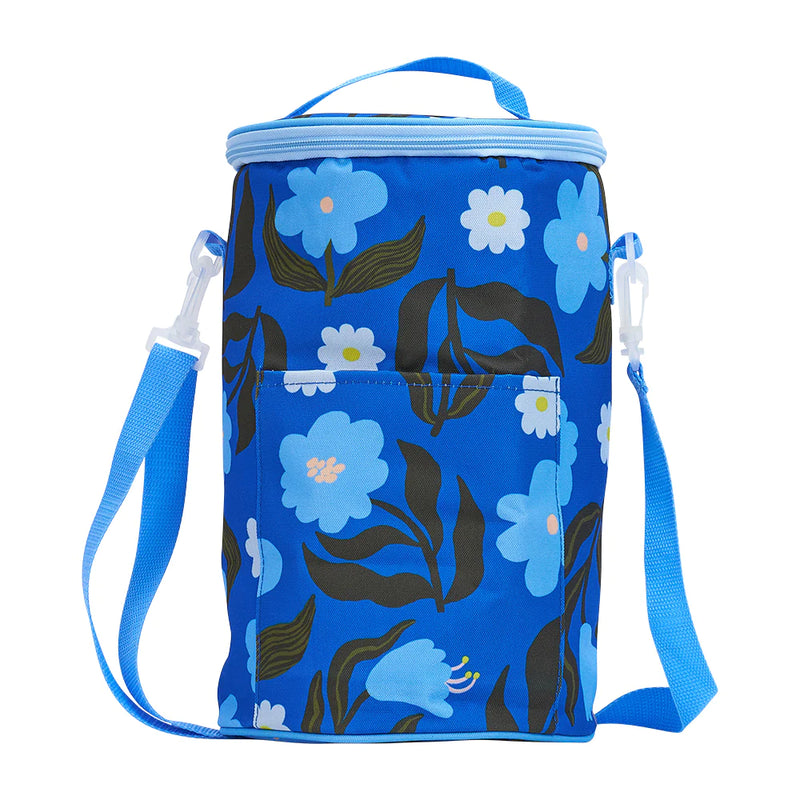 Annabel Trends Picnic Cooler Bag - Tall Barrel - Nocturnal Blooms