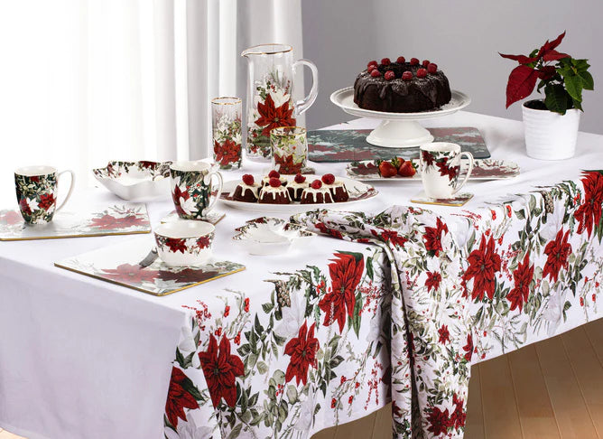 Poinsettia Assorted 6pk Placemat