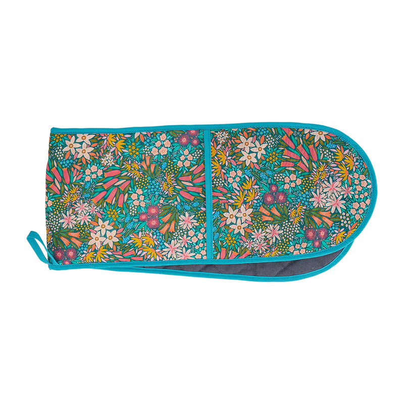 Annabel Trends - Double Oven Mitt - Cotton - Field of Flowers
