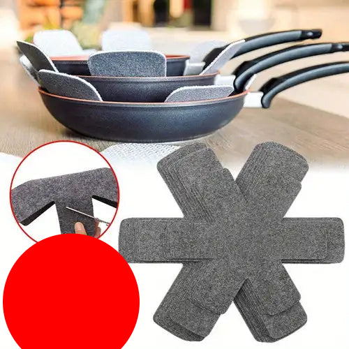 Avanti Pan Protector Grey - Set Of 4