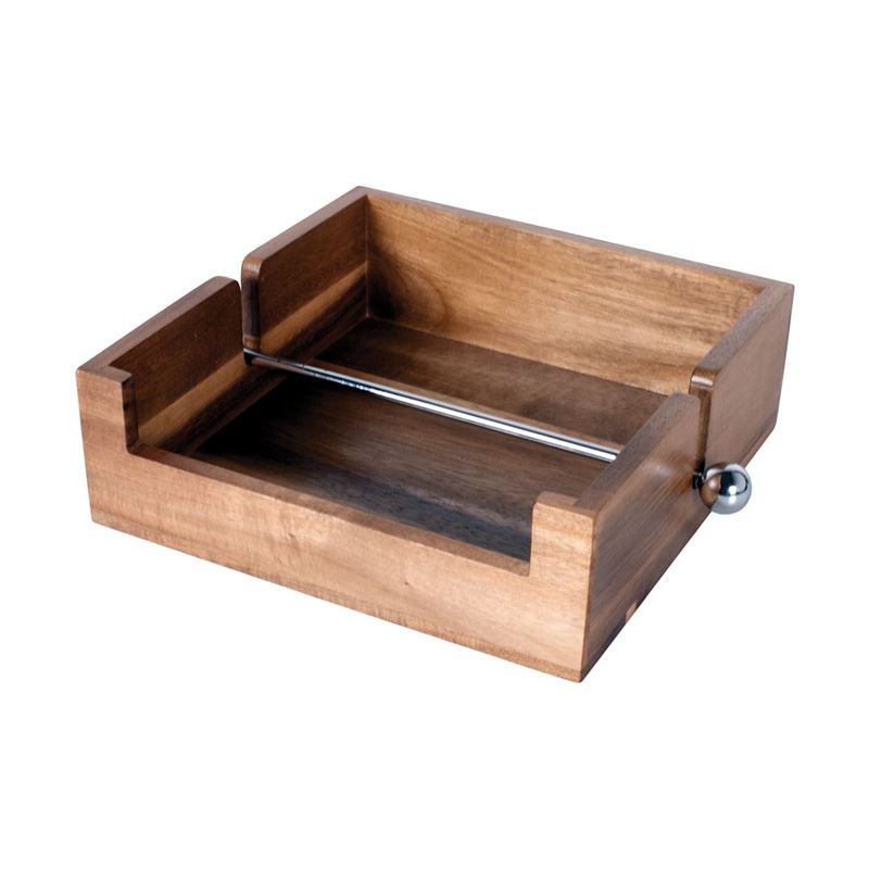 Peer Sorensen – Acacia Napkin Holder 19.7×19.7×6.4cm