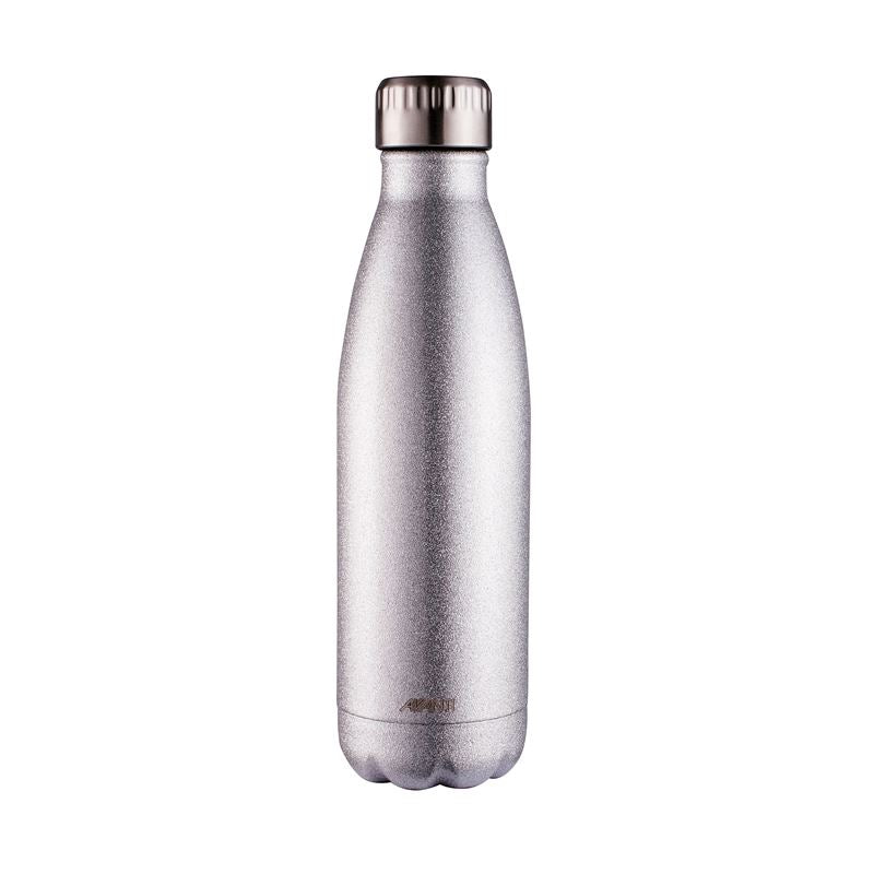 AVANTI - Fluid Vacuum Bottle 500ml Glitter Silver