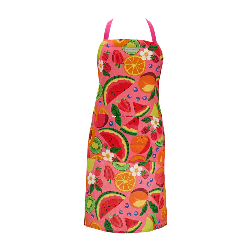 Annabel Trends Linen Apron - Tropicana