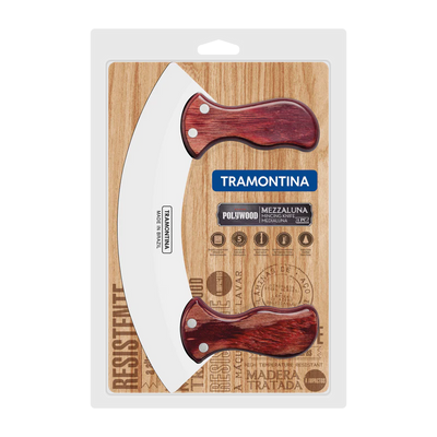 Tramontina Polywood Mezzaluna
