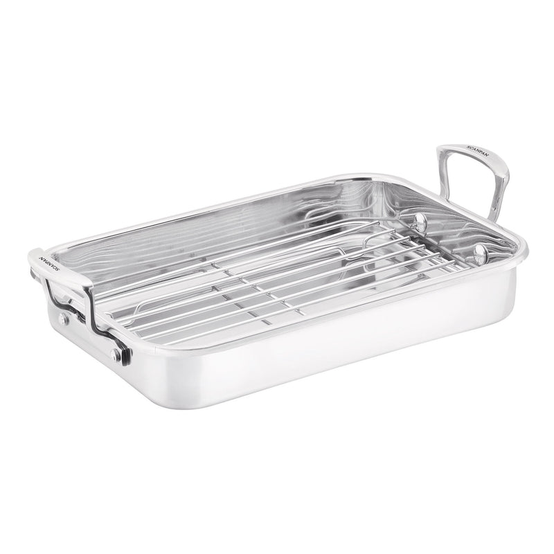 Scanpan Impact 42cm x 26cm x 11cm Roaster with Rack