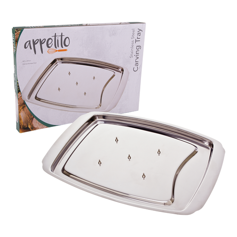 Appetito - Stainless Steel Carving Tray