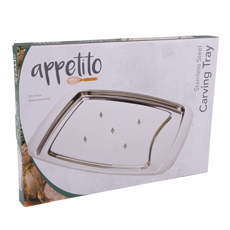 Appetito - Stainless Steel Carving Tray
