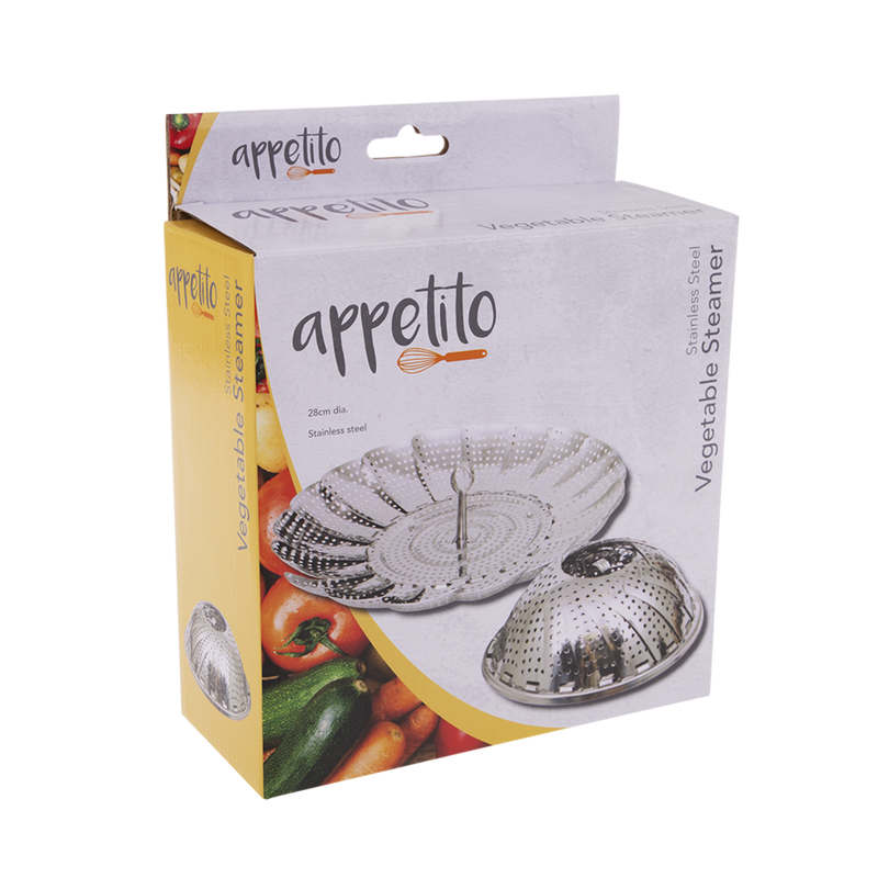 Appetito - Vegetable Steamer Basket 28cm