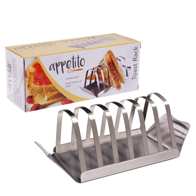 APPETITO Stainless Steel Toast Rack W/ Tray