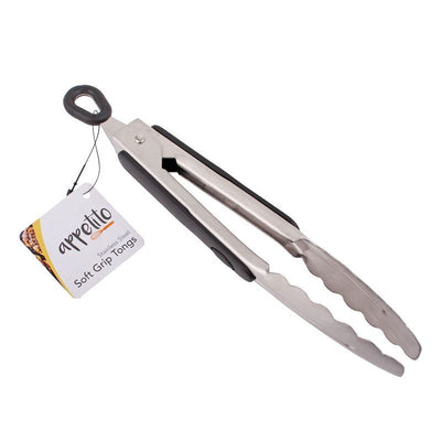 Appetito's Heavy Duty Stainless Steel Tongs