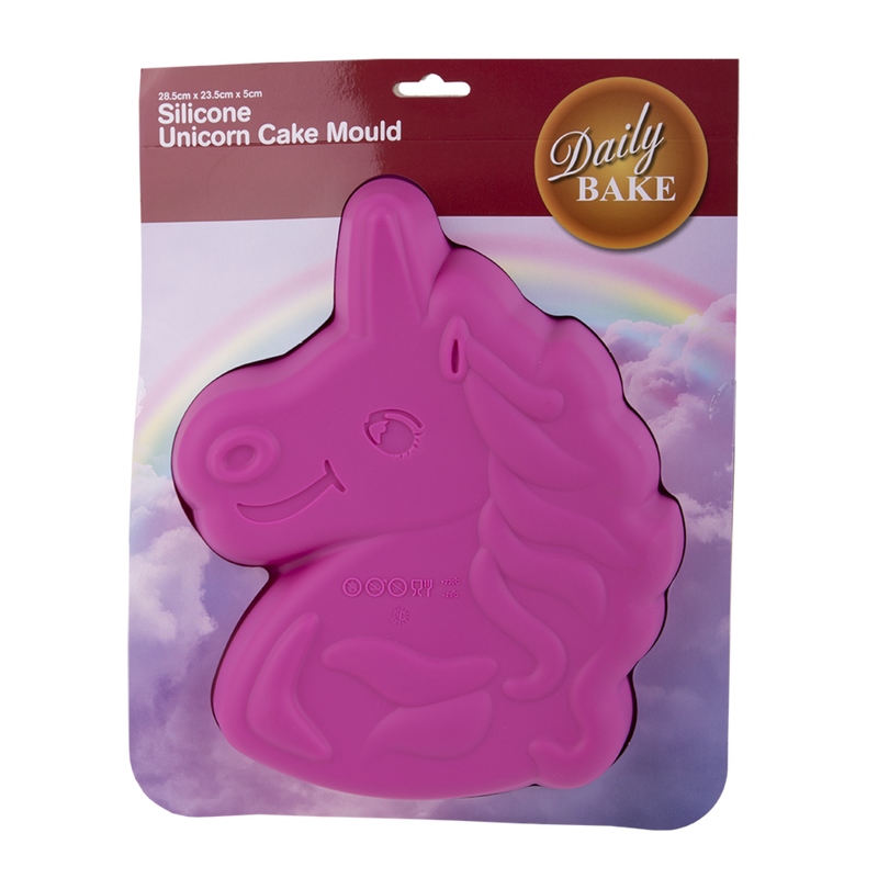 Daily Bake - Silicone Unicorn Cake Mould - Pink