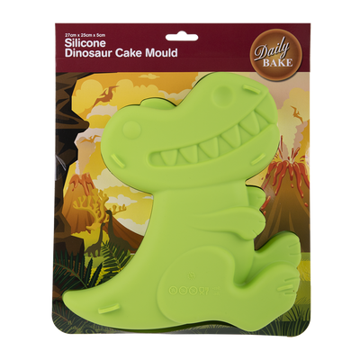 Daily Bake - Silicone Dinosaur Cake Mould - Green