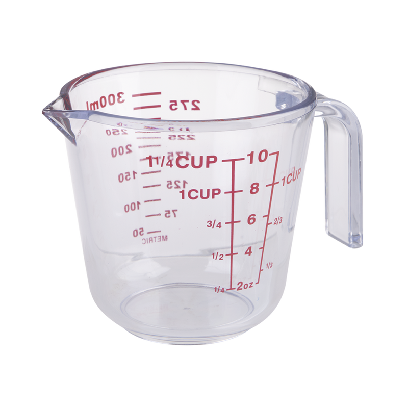 Appetito - 1 Cup Plastic Measuring Jug 300ml