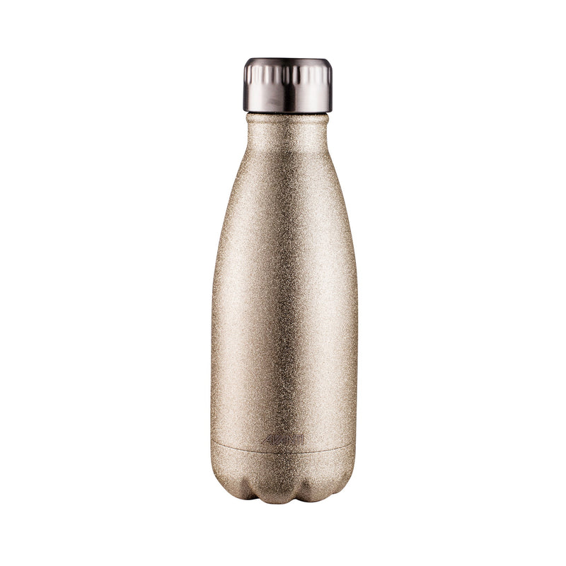AVANTI - Fluid Vacuum Bottle 350ml Glitter Champagne