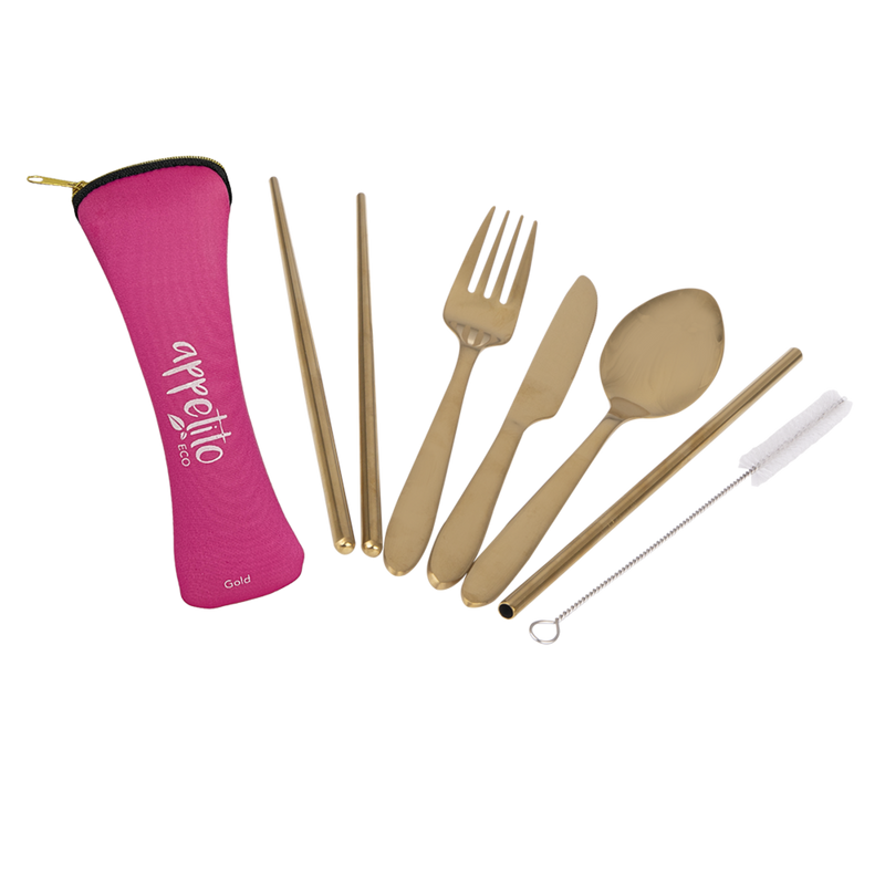 Appetito - 6 Piece Stainless Steel Traveller&