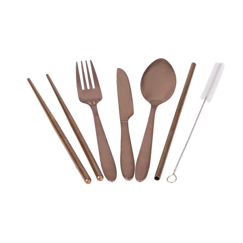 Appetito - 6 Piece Stainless Steel Traveller&