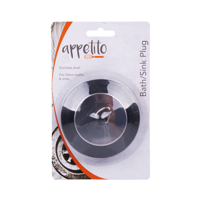 Appetito Stainless Steel Deluxe Bath/Sink Plug