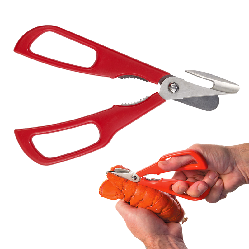 Edge Design Seafood Shears detachable - Red