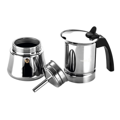 Fagor - Etnica 10 Cup Stainless Steel Espresso Maker