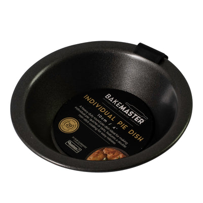 Bakemaster - individual Round Pie Dish 10x3cm Non-stick