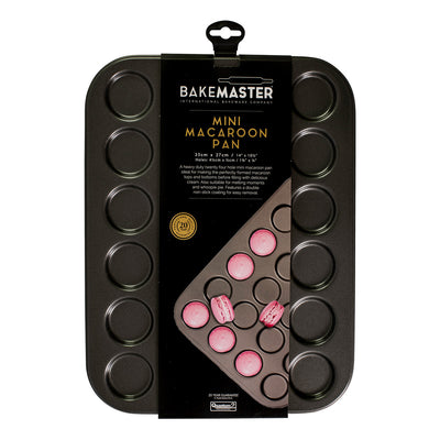 Bakemaster - 24 Cup Mini Macaroon Pan 35x27cm Non-stick