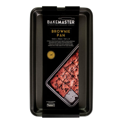 Bakemaster - Brownie Pan, 34 X 20 X 4cm - Non-stick