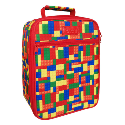 Sachi Insulated Junior Lunch Bag - BRICKS