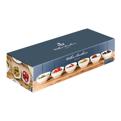 Wilkie Brothers Square Bowl Set of 6, 10cm