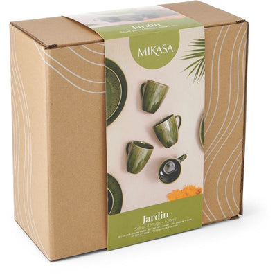 Mikasa Jardin Stoneware 420ml Mug Set of 4