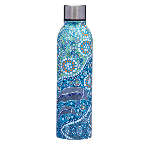 Maarakool Art Dolphins Dreaming Drink Bottle