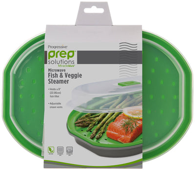 Progressive Prep Solutions Microwave - Fish and Veggie Steamer