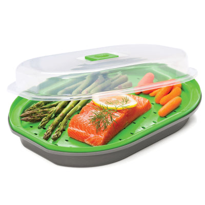 Progressive Prep Solutions Microwave - Fish and Veggie Steamer