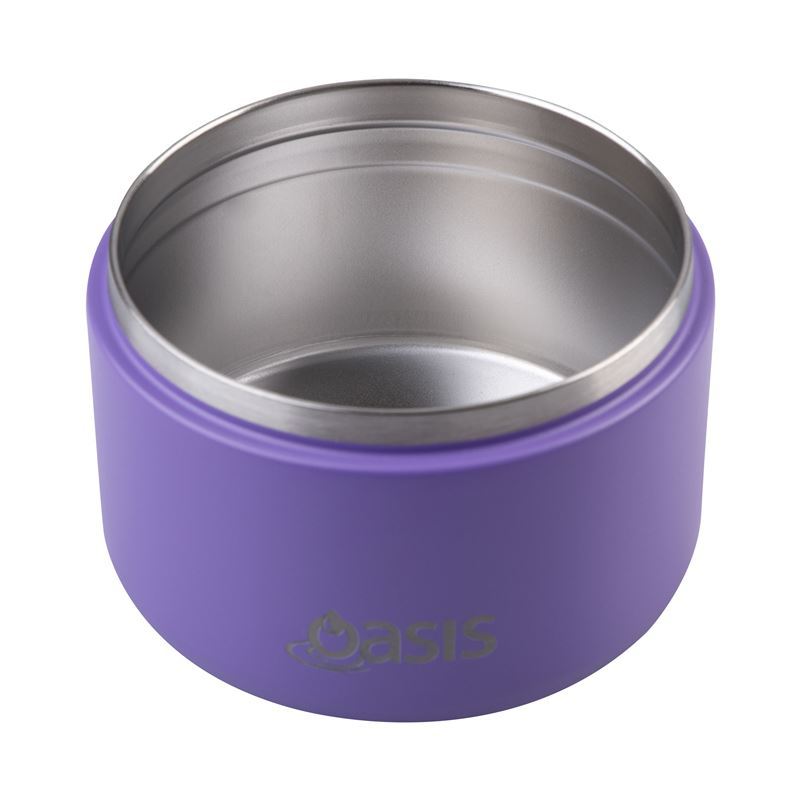 Oasis S/S Double Wall Insulated Food Flask 300ml (MERMAID PURPLE)