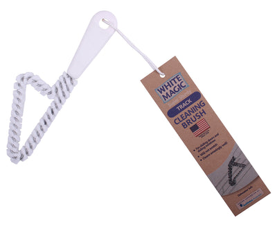 White magic -Super Sturdy Track Cleaning Brush " Made in USA"