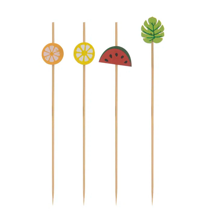 Capri 20pc Cocktail Pick Assorted Colors