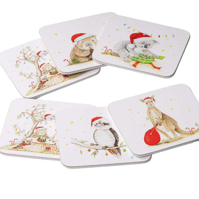 Bush Buddies Christmas Assorted 6pk Placemat