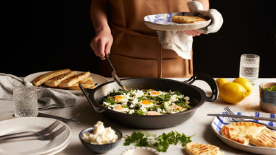 Solidteknics  AUS-ION™ Dual Handle Skillet With Calico Storage Bag 30cm Limited Heirloom Edition!