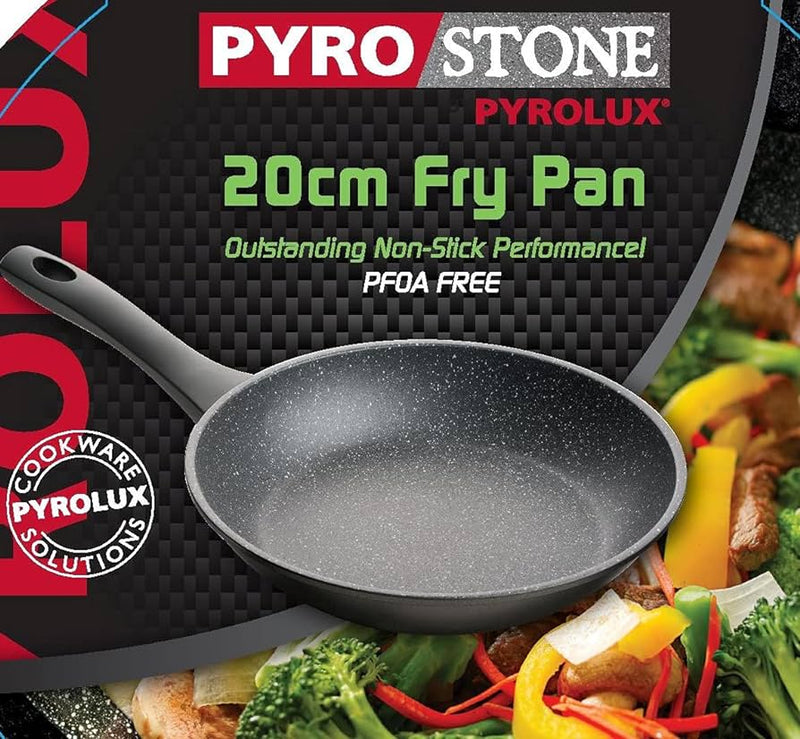 PYROSTONE 20cm Fry Pan – STEEL & GLASS