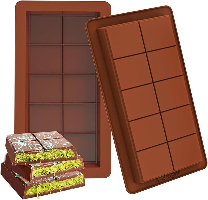 Daily Bake Silicone Chocolate Bar Mould Set 2