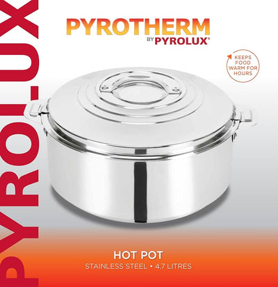 PYROLUX Stainless Steel Food Warmer 4.7L