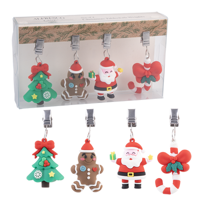 Alfresco Lane Christmas Tablecloth Weights