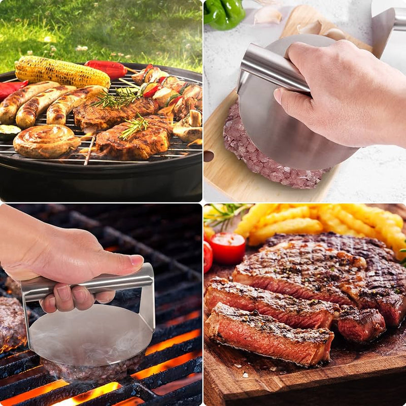 Avanti Stainless Steel Burger Masher