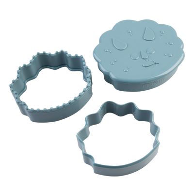Melii Luxe 3-in-1 Animal Sandwich Cutters Set 2 - Dinosaur/Bulldog