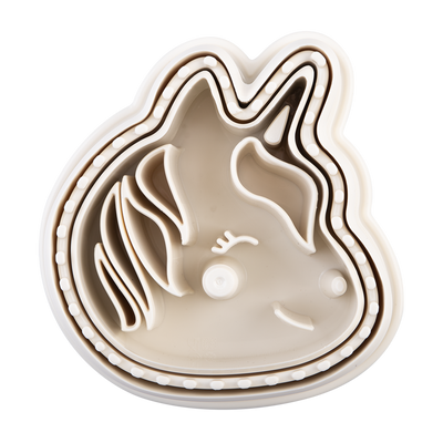 Melii Luxe 3-in-1 Animal Sandwich Cutters Set 2 - Unicorn/Cat