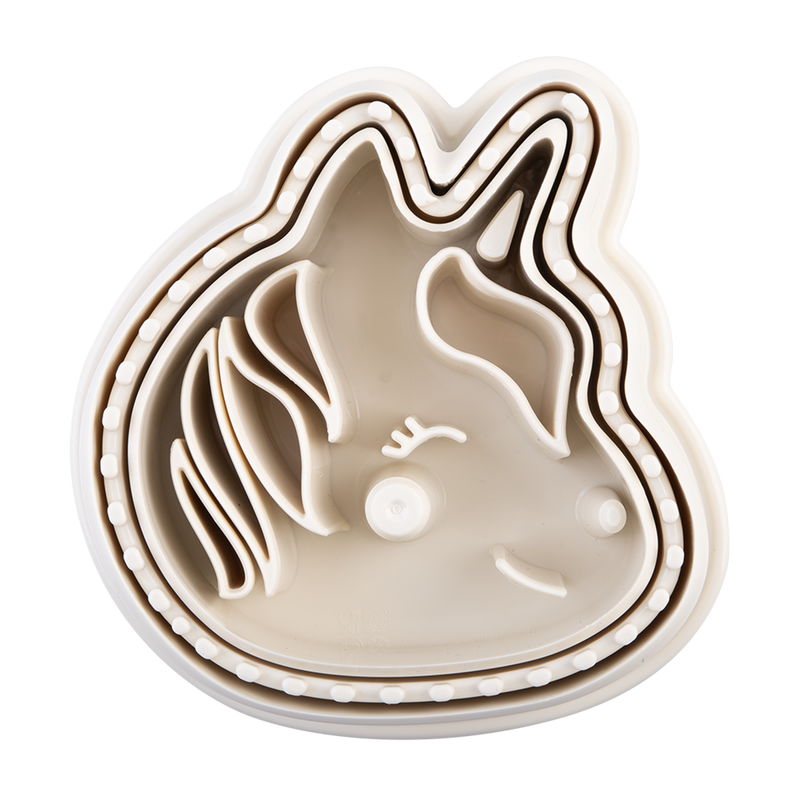 Melii Luxe 3-in-1 Animal Sandwich Cutters Set 2 - Unicorn/Cat